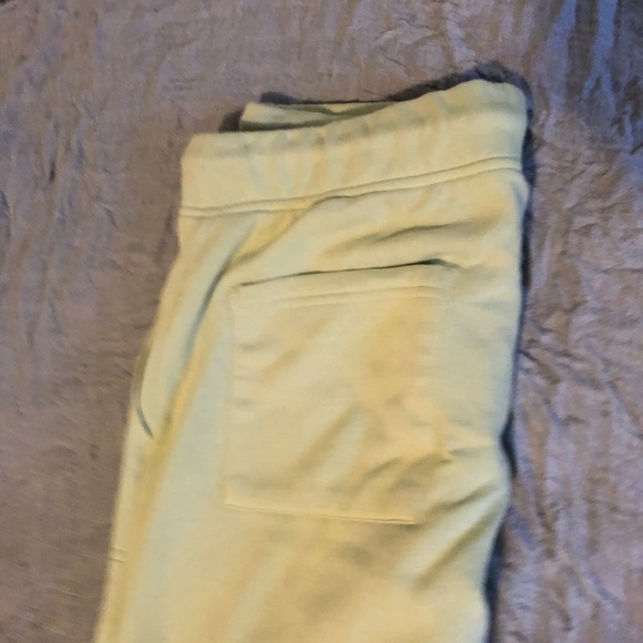 Lou & grey fleeceback jersey sweatpants S celery ice - Picture 4 of 6